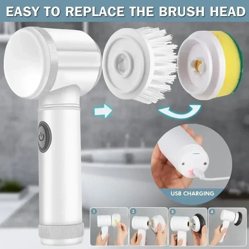 Electric Spin Scrubber