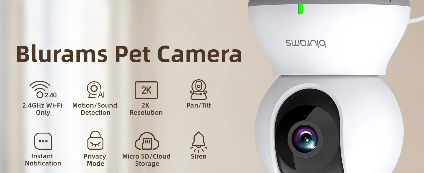 Blurams 360°WiFi Indoor Camera