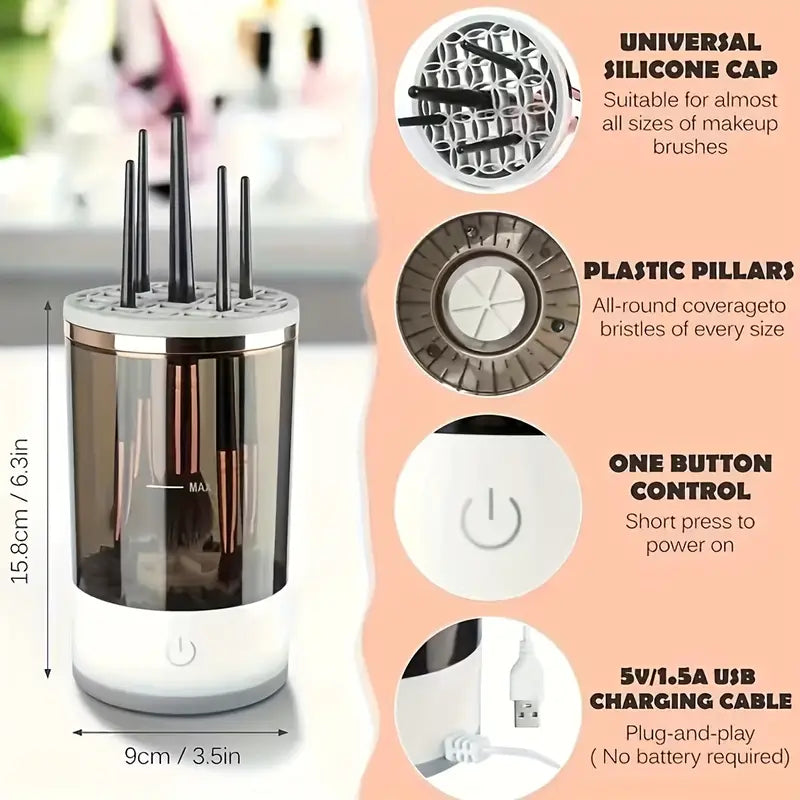 Electric Makeup Brush Cleaner